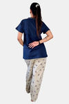Sweetmoon Plus Size Loungewear - Blue — thumbnail 2